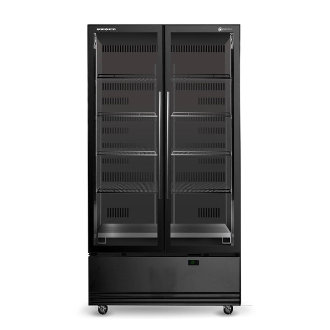 Skope 2 Glass Door Display or Storage Fridge - SKB900N-A