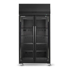Skope SKFT1000N-A 2 Glass Door Upright Display or Storage Freezer