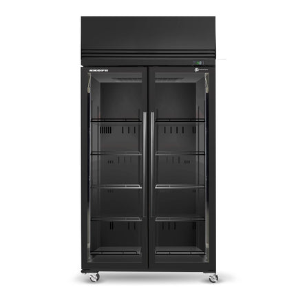 Skope SKFT1000N-A 2 Glass Door Upright Display or Storage Freezer
