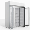 Skope TMF1500N-A 3 Glass Door Upright Display or Storage Freezer