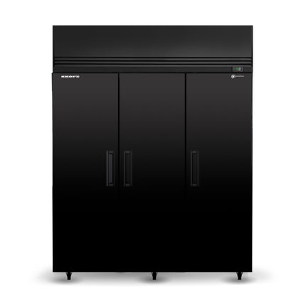 Skope SKFT1500NS-A 3 Solid Door Upright Display or Storage Freezer