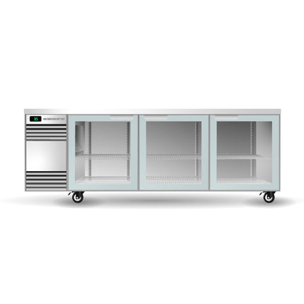 Skope BackBar 3 Glass Swing Door SlimLine Fridge - SL.3.GSW