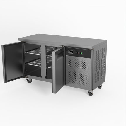 AG Two Door Commercial Worktop / Under Bench Fridge
