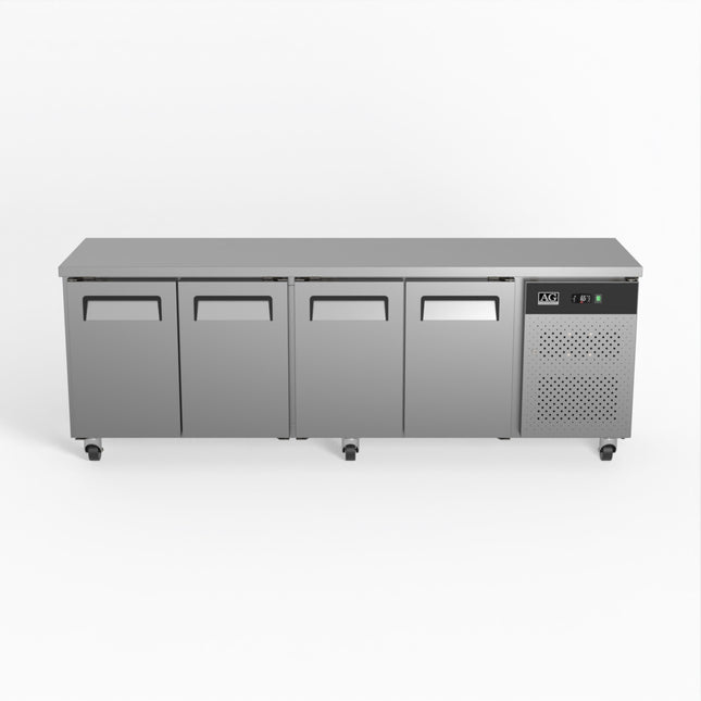 AG Equipment SLX4100TN under bench fridge — front view