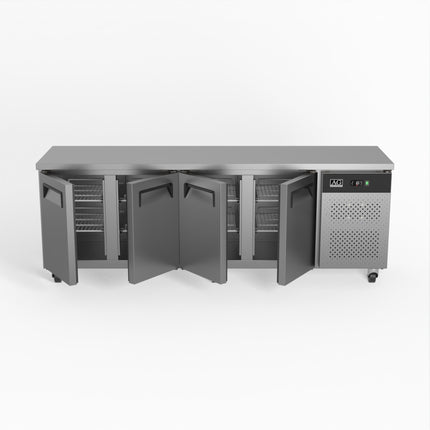 AG 449L 4 Solid Door Under Bench Fridge SLX4100TN