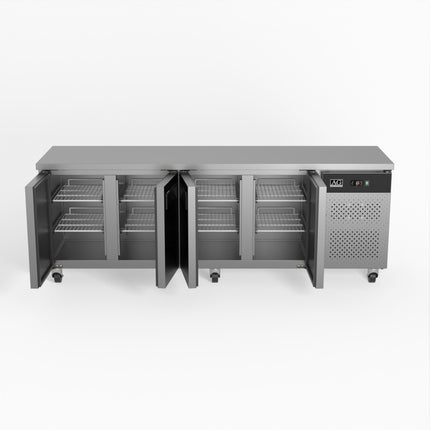 AG 449L 4 Solid Door Under Bench Fridge SLX4100TN
