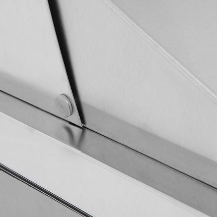 Atosa Double Door Sandwich Prep Table Refrigerator MSF8302