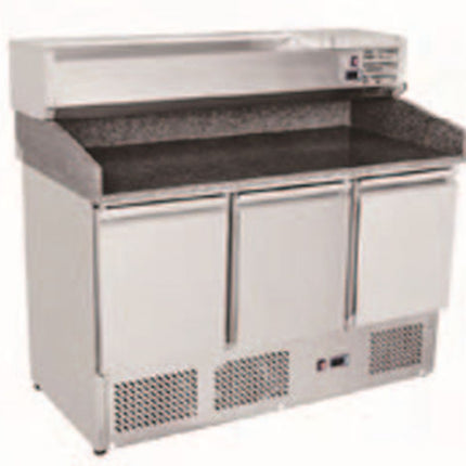 Atosa Three Doors Pizza Table ESL3852