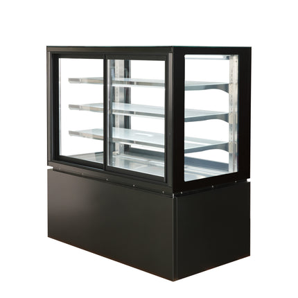Anvil 1200mm 4 Tier Square Glass Hot Food Display NDHV4740SS