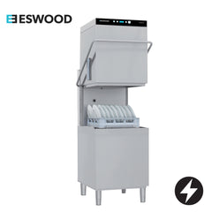 Eswood SW900X passthrough dishwasher — front view