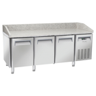 Saltas Marble Top Pizza Fridge 3 Door MPB0030