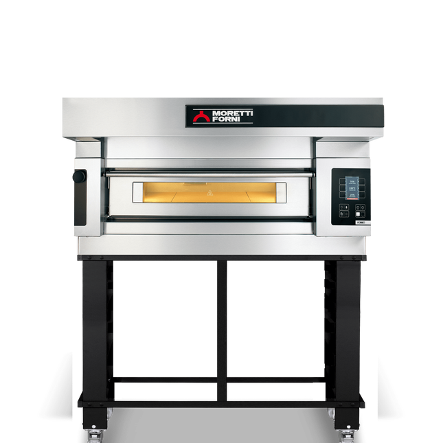 Moretti Forni serieS Single Deck Baking Oven on Stand COMP S125E/1/S