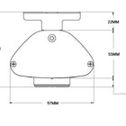 Roband Quartz Heat Lamp Assembly with Light 1800mm SQ1800
