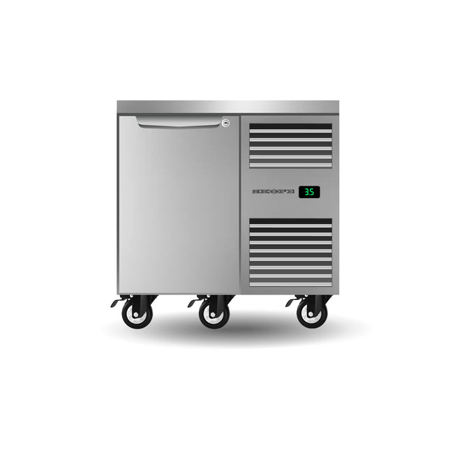 Skope ProSpec One Solid Door Underbench GN 1/1 Right Hand Fridge - PG11.UBR.1.SD.RH - Main Image