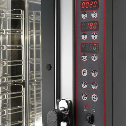 TECNODOM by FHE 10 Tray Combi Oven TDC-10VH controls