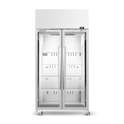 Skope TME1000N-A 2 Glass Door Display or Storage Fridge