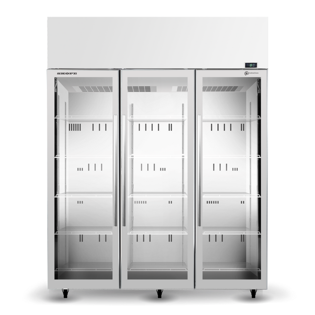 Skope TME1500N-A 3 Glass Door Display or Storage Fridge