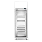 Skope White TME650N-AC 1 Glass Door Display Fridge, Lit Sign
