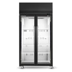 TMF1000N-A 2 1 Glass Door Upright Display or Storage Freezer
