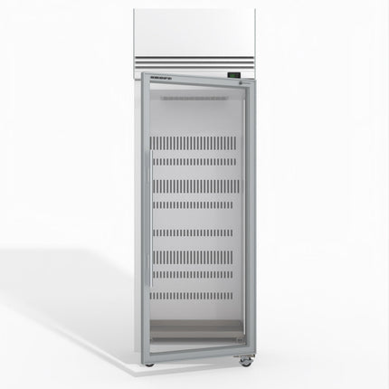 TMF650N-Ice 1 Glass Door Upright Display or Storage Freezer