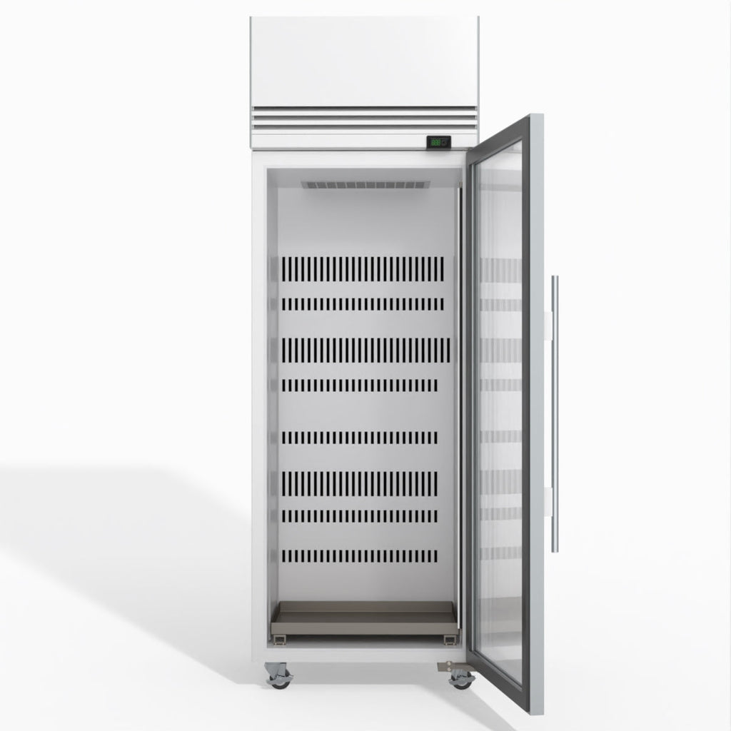 TMF650N-Ice 1 Glass Door Upright Display or Storage Freezer