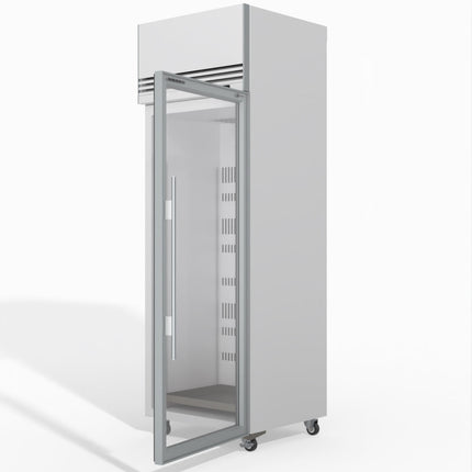 TMF650N-Ice 1 Glass Door Upright Display or Storage Freezer