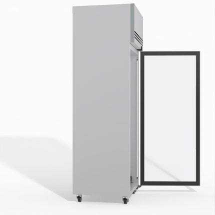 TMF650N-Ice 1 Glass Door Upright Display or Storage Freezer