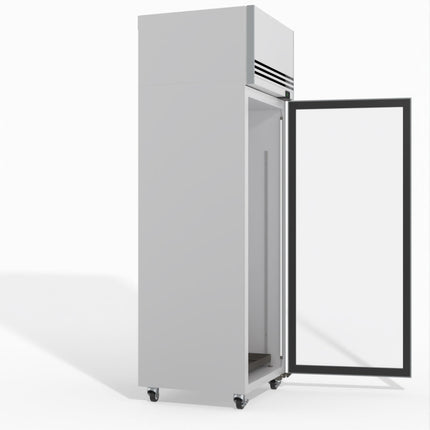 TMF650N-Ice 1 Glass Door Upright Display or Storage Freezer