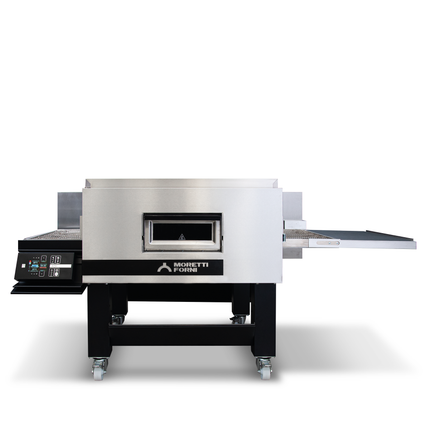 Moretti Forni Single Chamber Gas Conveyor Oven on legs 32" Belt 910 x 810mm TT98G/1 (NG)