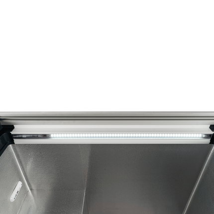 Thermaster 586L Chest Freezer With Flat Glass Sliding Lids WD586G feature image 4