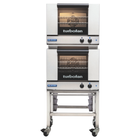 Turbofan oven on a white background