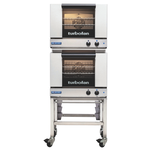 Turbofan oven on a white background