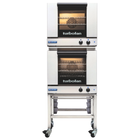 Turbofan oven on a white background