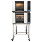 Turbofan convection oven on a white background