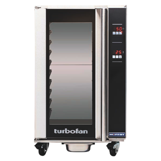 Turbofan convection oven on a white background