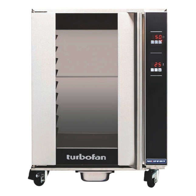 Turbofan convection oven on a white background
