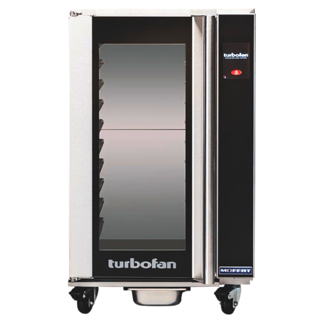 Turbofan convection oven on a white background
