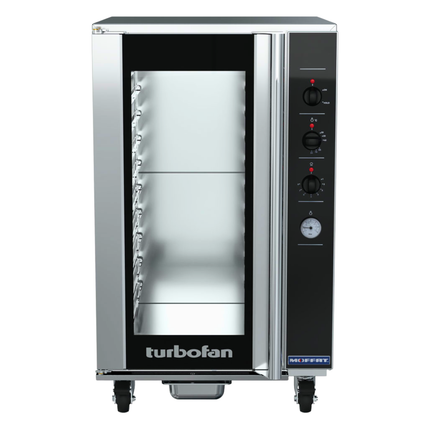 Turbofan convection oven on a white background