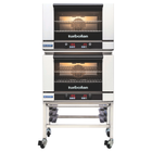 Turbofan double oven on a white background