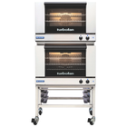 Turbofan oven on a white background