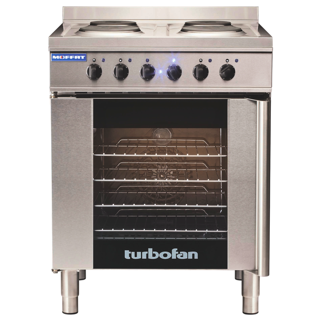 Turbofan E931M - Full Size Tray Electric Convection Oven And Cooktop