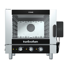 Turbofan combi oven on a white background