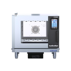 Commercial oven with digital display on a white background