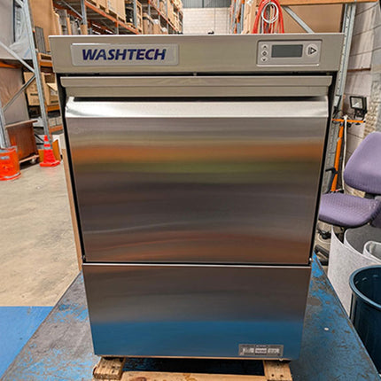 Washtech UD-R - Professional Undercounter Glasswasher / Dishwasher - 500mm Rack UD-RO - Warehouse Clearance