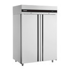 Inomak 1227L Stainless Steel Double Door Slimline Fridge UFI1140SL
