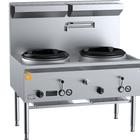K+ Twin Hole Two Waterless Wok Burner Table LPG
