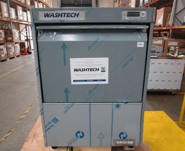 Washtech BLACK UNDERCOUNTER GLASSWASHET/DISHWASHER UL-E - Warehouse Clearance