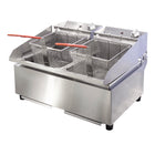Woodson Twin Pan 10L Benchtop Fryer W.FRT50
