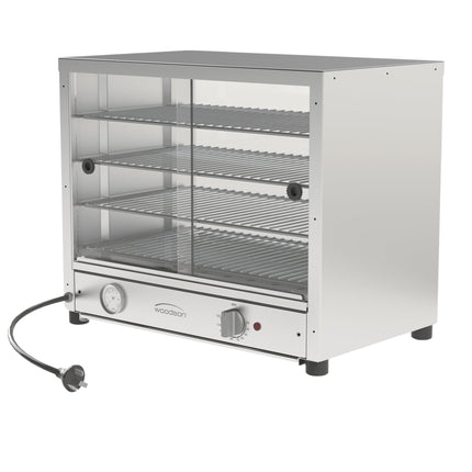 Woodson Pie Display and Food Display 50 Capacity with Sliding Glass Doors W.PIA50G - Main Image