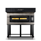 Moretti Forni serieX Single Deck Oven on Stand 4 x 35cm Pizza COMP X100E/1/S